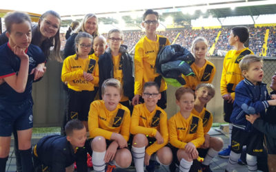 Feest bij NAC Breda, voor gehandicapte kinderen