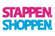 Het logo van Stappen en Shoppen