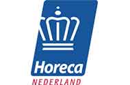 Het logo van Horeca Nederland