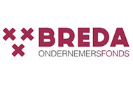 Het logo van het ondernemersfonds van Breda