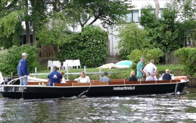 Eerste rolstoel toegankelijke rondvaartboot in Breda!