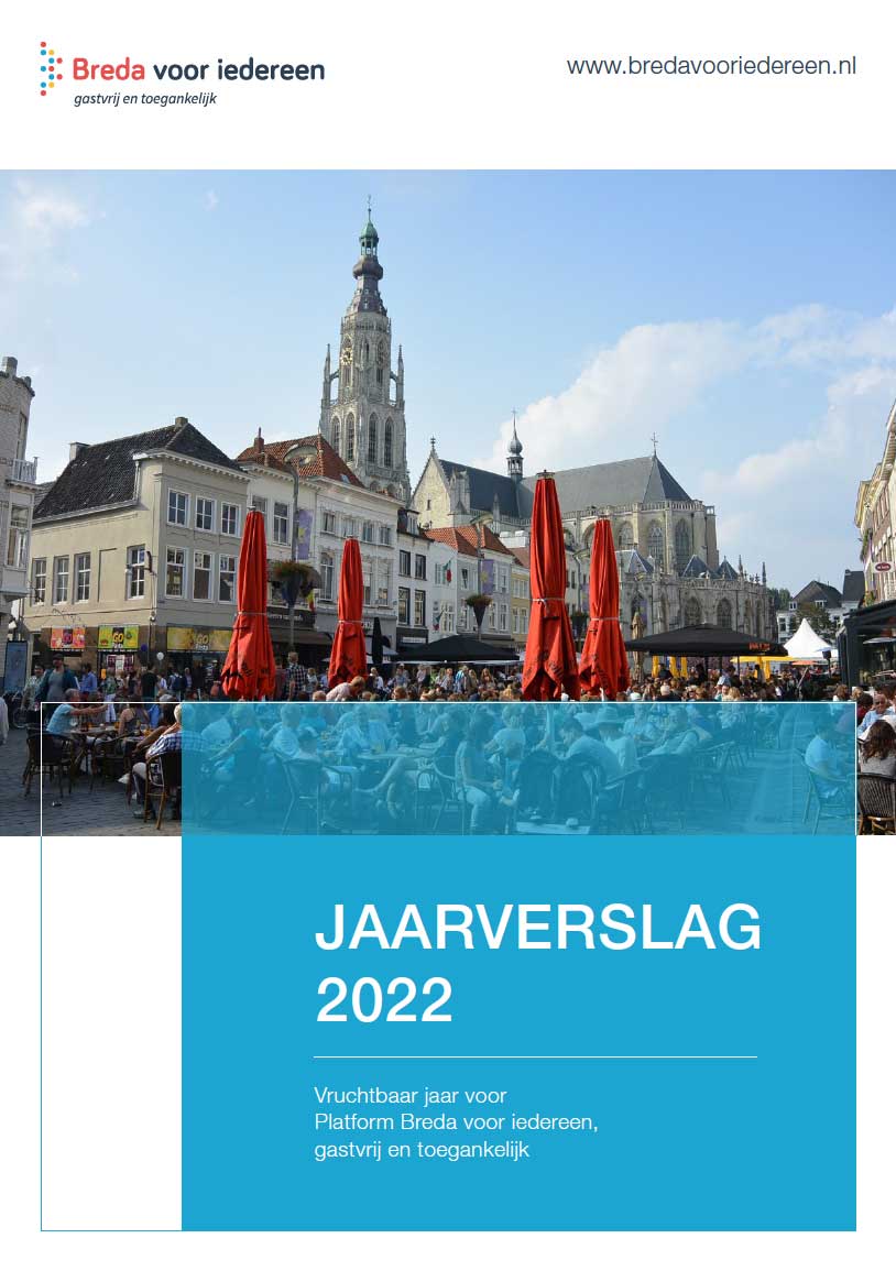 U ziet een afbeelding van de voorkant van het jaarverslag 2022. Klik op de foto om deze als een pdf bestand te downloaden.